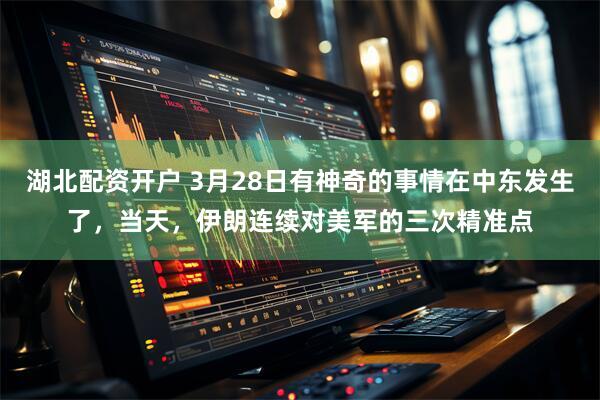 湖北配资开户 3月28日有神奇的事情在中东发生了，当天，伊朗连续对美军的三次精准点